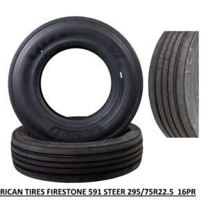 Firestone FS591 295/75R22.5 16PR Steer Tire