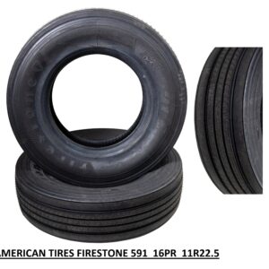 Firestone FS591 11R22.5 16PR Steer Tire
