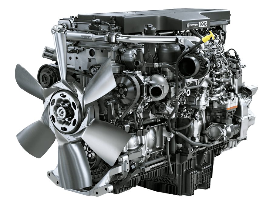 Detroit DD13 heavy-duty diesel engine - complete engine overhaul