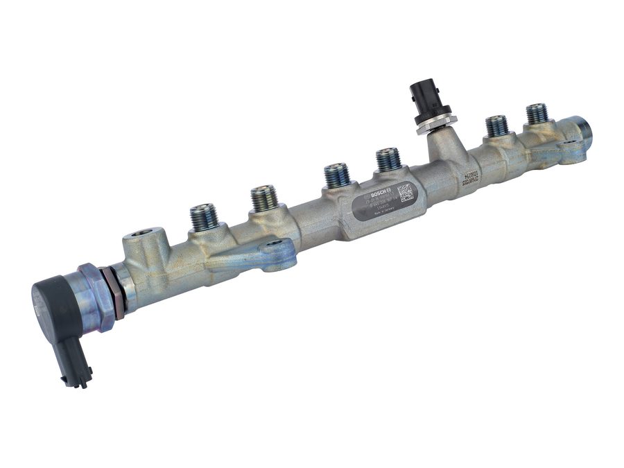 Bosch high-pressure diesel common rail with rail pressure sensor