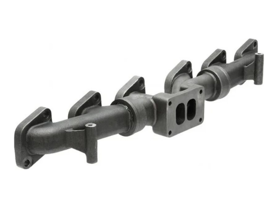 Heavy-duty diesel cast iron exhaust manifold