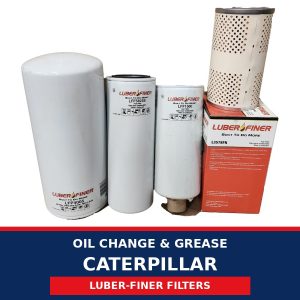 Oil Change & Grease – Caterpillar (Luber-finer Filters)