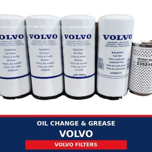 Oil Change & Grease – Volvo (Volvo Filters)