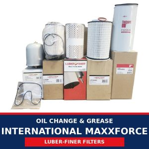 Oil Change & Grease – International MaxxForce (Luber-finer Filters)