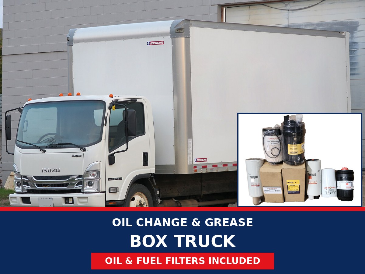 Box Truck Oil Change & Grease