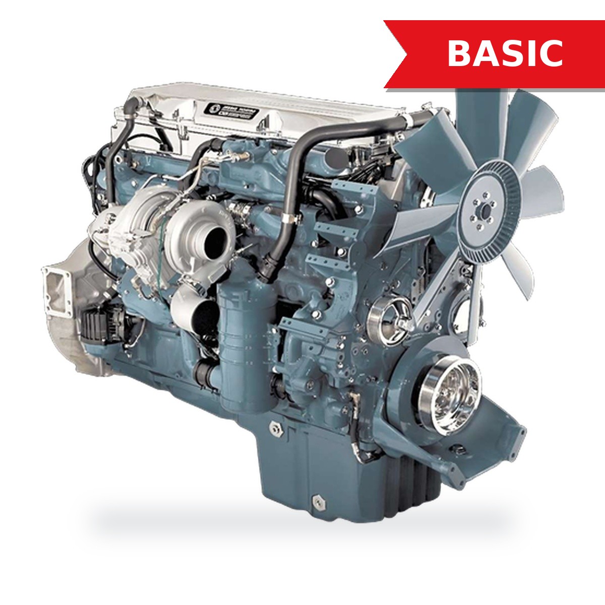 Detroit Series 60 Engine Rebuild – Basic